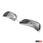 Spiegelkappen Spiegelabdeckung für VW Passat 1996-2005 Chrom ABS Silber 2tlg