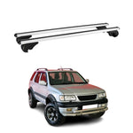 Dachträger Grundtäger für Opel Frontera B 1998-2004 75kg Aluminium Silber 2 tlg Namma Markt