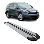 Seitenschweller Trittbretter Schweller für Honda CR-V 2007-2012 Aluminium Silber