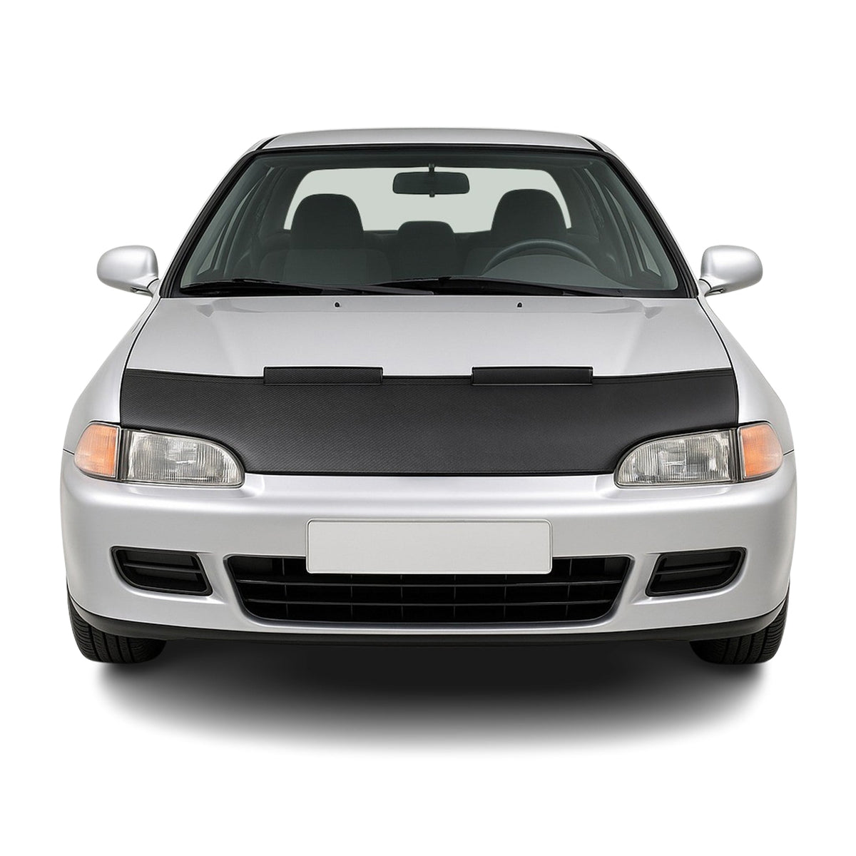 Haubenbra Steinschlagschutz Bonnet Bra für Honda Civic 1991-1995 Carbon Halb