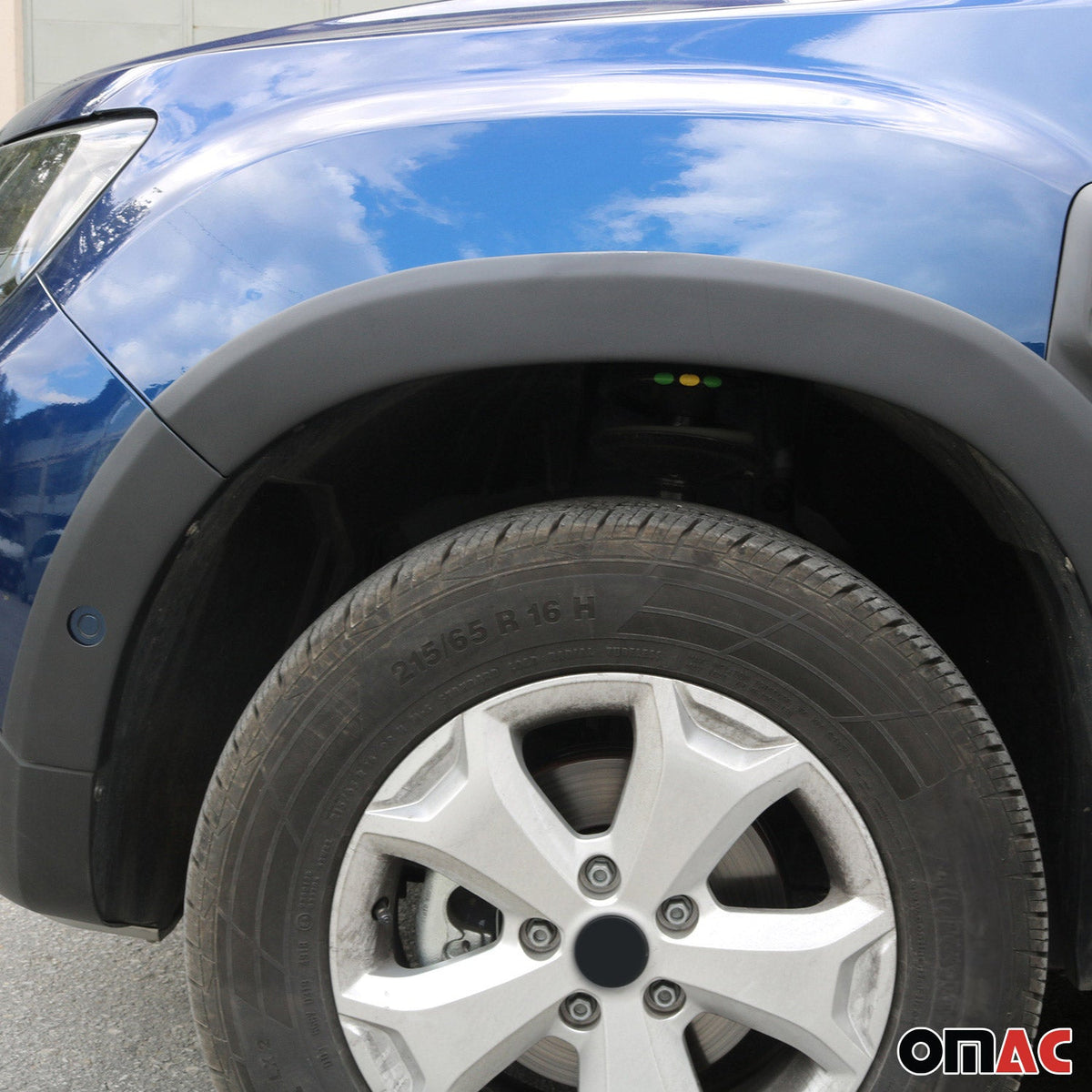Radläufe Kotflügel Verbreiterung für Dacia Duster II 2017-2024 ABS Schwarz 4tlg