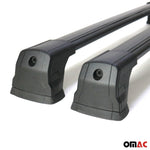 Dachträger Gepäckträger für Ford Focus C-Max 2003-2010 Grundträger Alu Schwarz