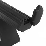 Dachträger Grundtäger für Mercedes Citan W420 2021-2026 75kg Alu Schwarz 2 tlg