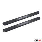 Einstiegsleisten Exclusive Türschwellerleisten Auto Carbon 2x 45Cm