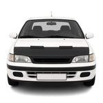 Haubenbra Steinschlagschutz für Toyota Corolla E10 1992-1997 Schwarz Halb