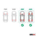 OMAC Gummi Kofferraumwanne für Tesla Model S AWD 2012-2026 TPE Laderaumwanne