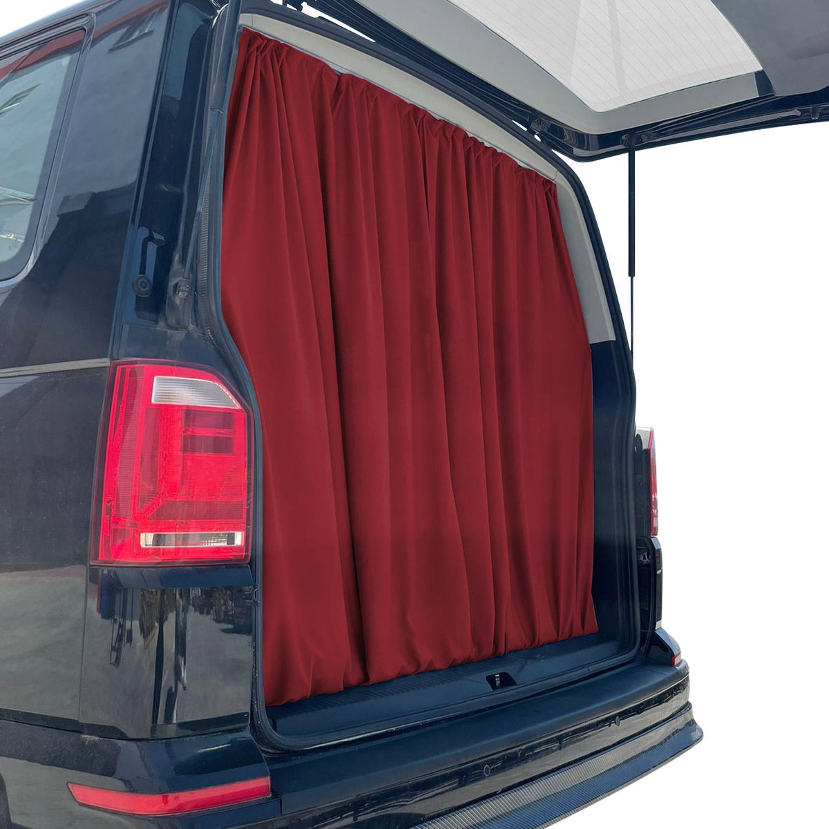 Maß Gardinen Sonnenschutz für Opel Combo Heckklappe Vorhänge Rot