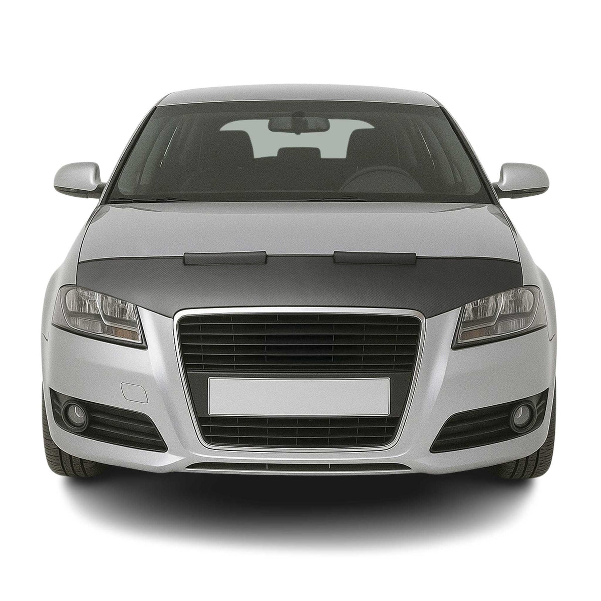 Haubenbra Steinschlagschutz Bonnet Bra für Audi A3 8P 2008-2013 Carbon Halb
