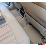 Fußmatten 3D Gummimatten für Mercedes A Klasse W177 2018-2026 Gummi TPE Beige 4x