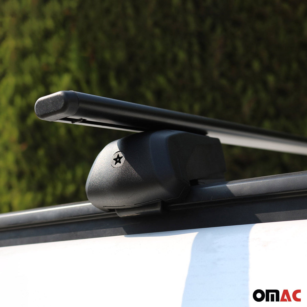 Dachträger Grundträger für Mazda CX-9 2016-2024 75kg Stahl Schwarz 2 tlg