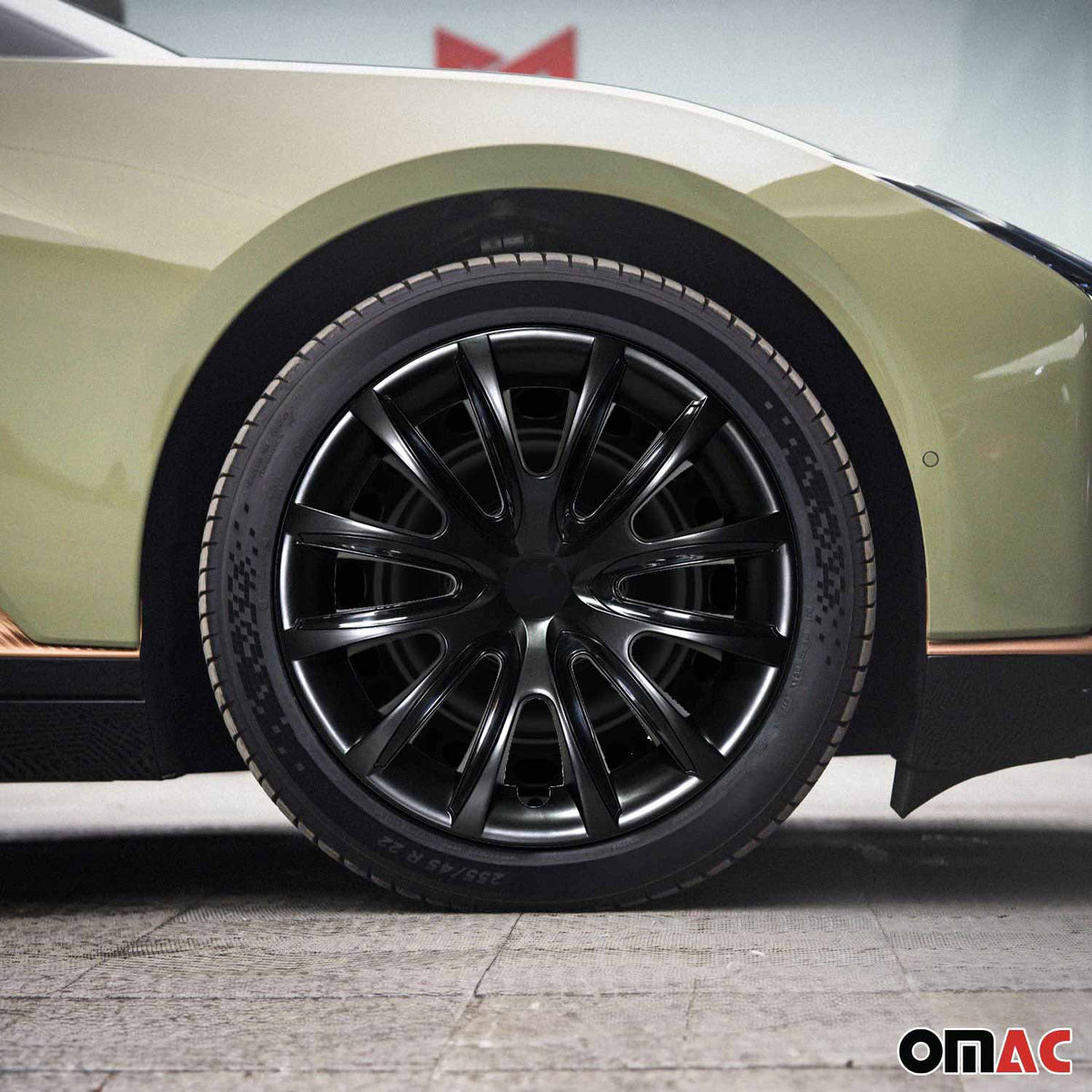 4x 14" Radkappen Radzierblenden Radblenden für VW für Audi Skoda ABS Schwarz Namma Markt