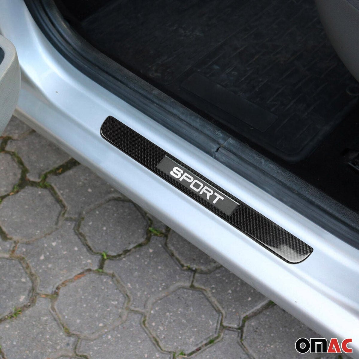Einstiegsleisten Türschweller Sport für Ford Kuga III 2019-2026 Carbon Schwarz