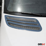 Kühlergrill Leisten Grillleisten für Mercedes Sprinter W907 2018-2026 Chrom 2x