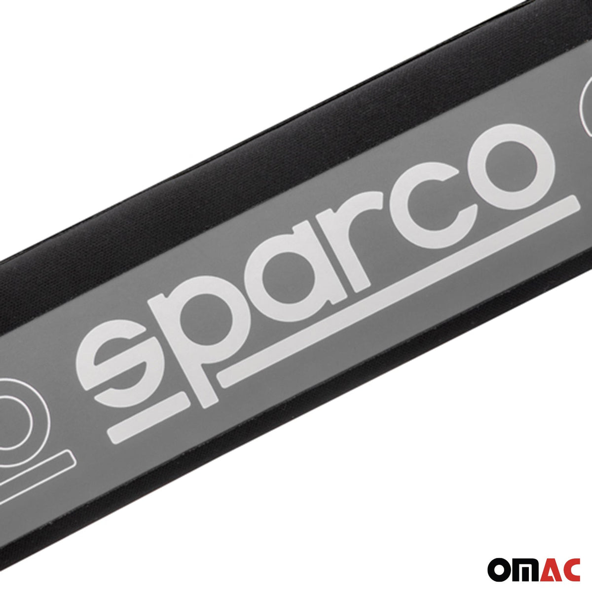 SPARCO Gurtschoner Gurtpolster Sicherheitsgurt Auto Gurtschutz Grau 2x
