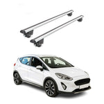 Dachträger Grundtäger für Ford Fiesta VII Active 2018-2023 100kg Alu Silber 2tlg