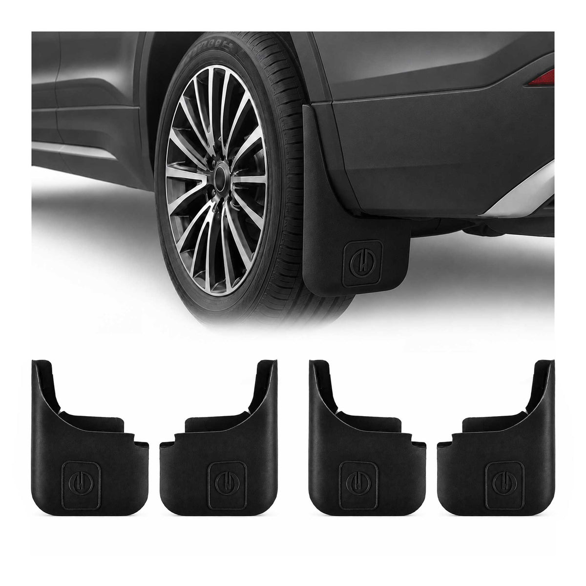 4x Schmutzfänger Spritzschutz Vorne Hinten für Renault Kadjar 2015-22 Universal