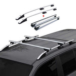Dachreling + Dachträger für Ford Transit 2015-2026 Kurzer Aluminium Silber 4x
