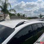 Dachreling Relingträger für Fiat Panda 2003-2012 Aluminium Silber 2 tlg