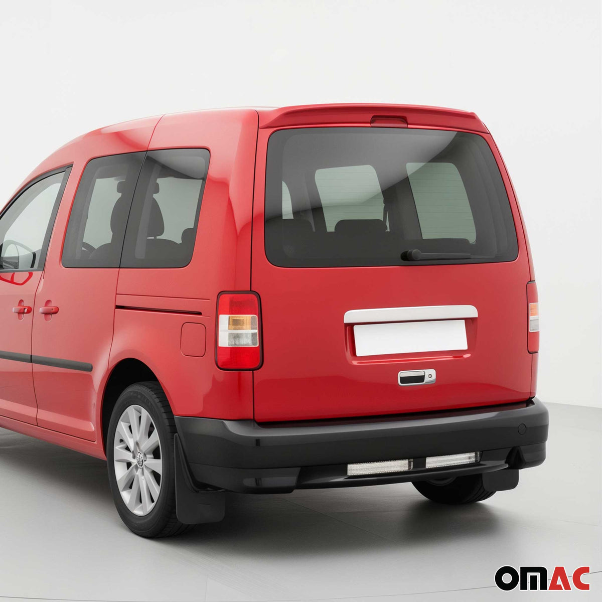 Heckklappe Kofferraumöffner für VW Caddy 2003-2015 Doppeltür Edelstahl Chrom
