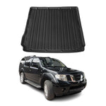 Kofferraumwanne Laderaumwanne für Nissan Pathfinder 2005-2021 Gummi TPE Schwarz