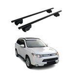 Dachträger Gepäckträger für Mitsubishi Outlander 2012-2021 ABE Stahl Schwarz