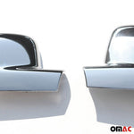 Spiegelkappen Spiegelabdeckung für VW Transporter T5 2003-2010 Chrom ABS Silber