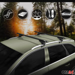 Menabo Dachträger für Opel Insignia B Sport Tourer 2017-2022 75kg Alu Schwarz 2x