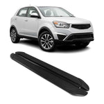 Trittbretter Seitenschweller für Ssangyong Korando C 2011-2019 Aluminium Schwarz