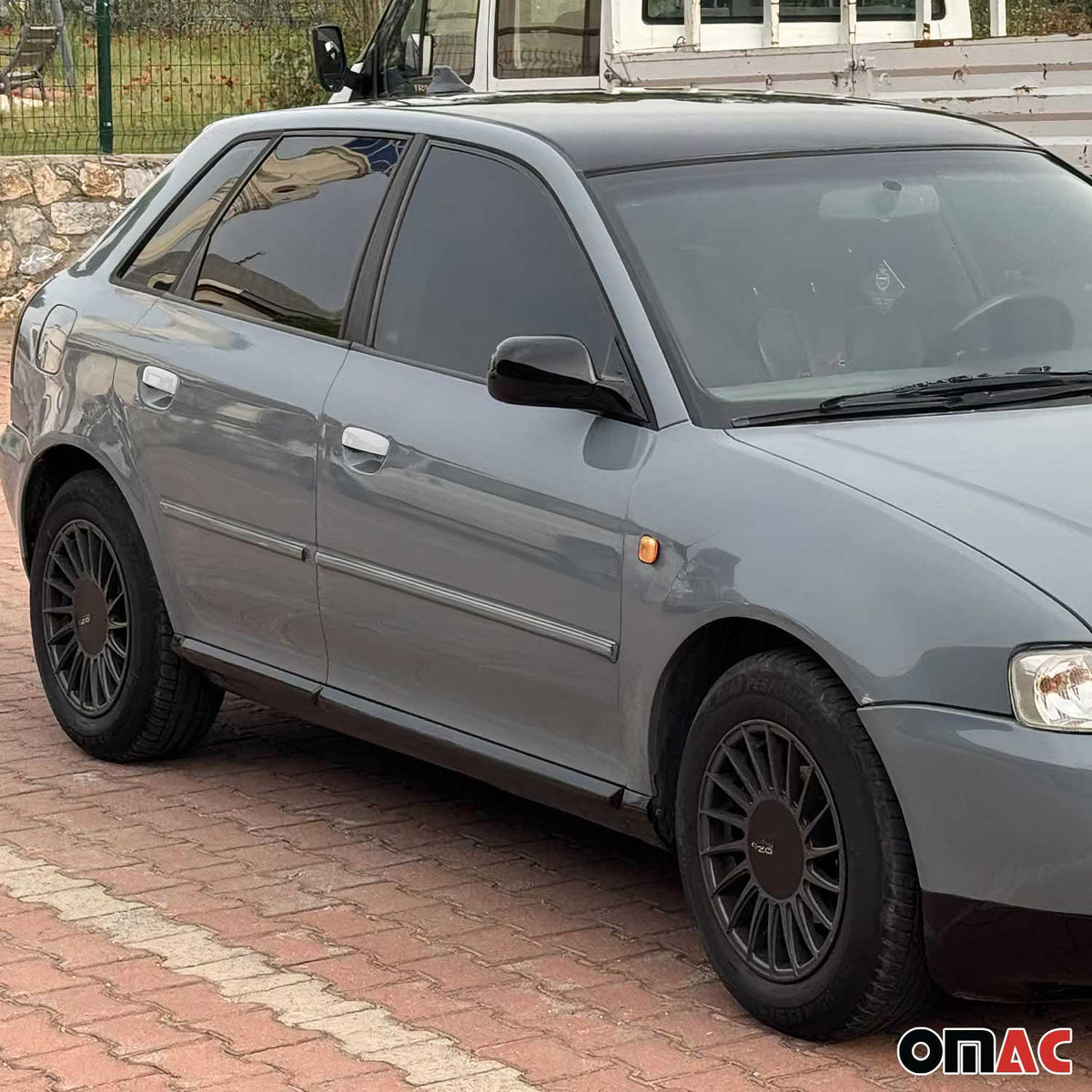 Chrom Türgriff Blende für Audi A6 1997-2004 Edelstahl 5tlg