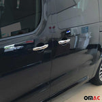 Chrom Türgriff Blende für Citroen Jumpy 2016-2026 4-Tür Edelstahl 8tlg