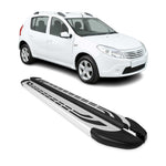 Alu Trittbretter Seitenschweller Seitenbretter für Dacia Sandero Stepway 2009-12