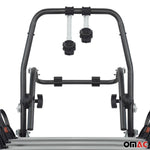 Menabo Fahrradträger 3 Fahrräder für Renault Espace IV 2002-2015 Schwarz Silber