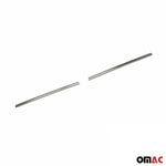 Grillleisten Kühlergrill Leiste für VW Transporter T5 2003-10 Edelstahl Chrom 2x
