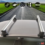 Menabo Dachträger Grundträger für VW Amarok mk2 2023-2026 Alu Grau 2tlg