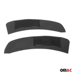 Lüftungsgitter Be & Entlüftung für Citroen Nemo 2008-2017 Aluminium Schwarz 2tlg