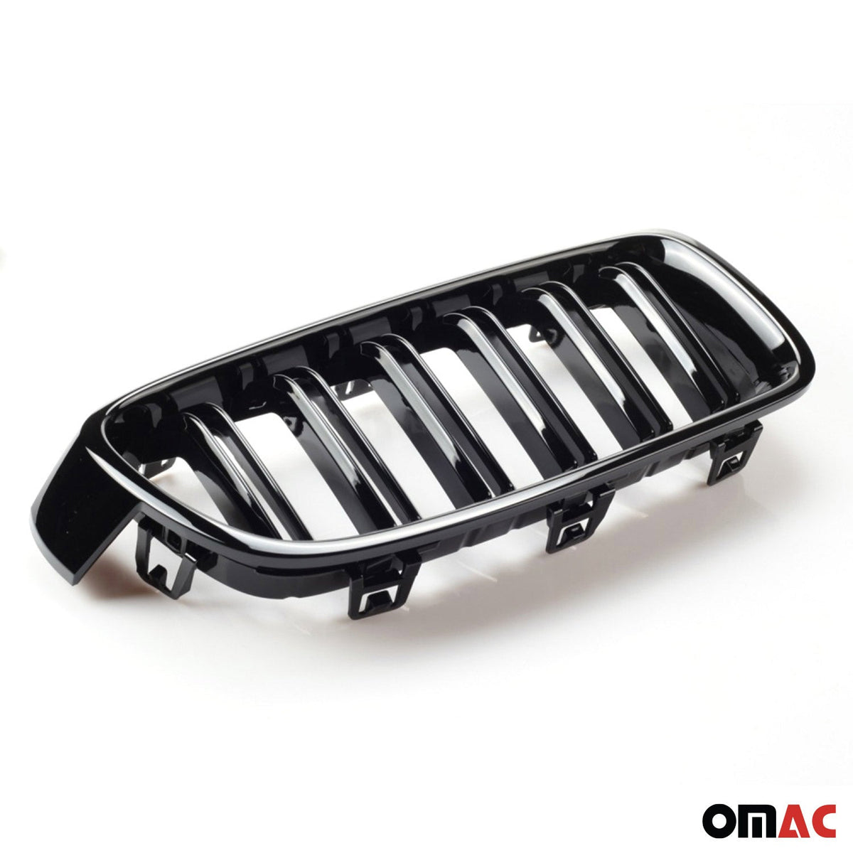 Nieren Grill Kühlergrill für BMW 4er F32 F33 F36 2013-2017 M-Tech Schwarz Glanz