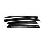 4x Windabweiser Regenabweiser für Skoda Octavia 2013-2019 Acryl Dunkel