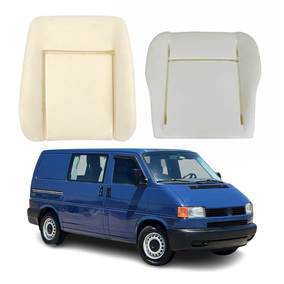 Sitzschaumstoff Satz für VW T4 Transporter Caravelle 1990-2003 Sitzpolster 2tlg