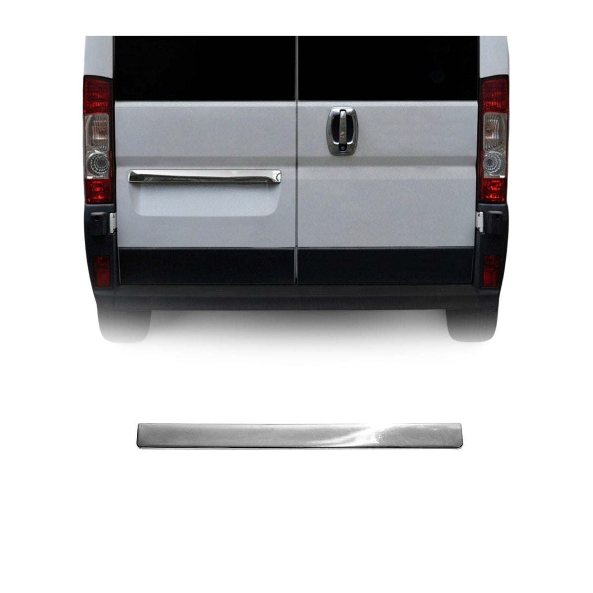 Heckklappe Kofferraumöffner Griff für Citroen Jumper 2006-2026 Edelstahl Chrom