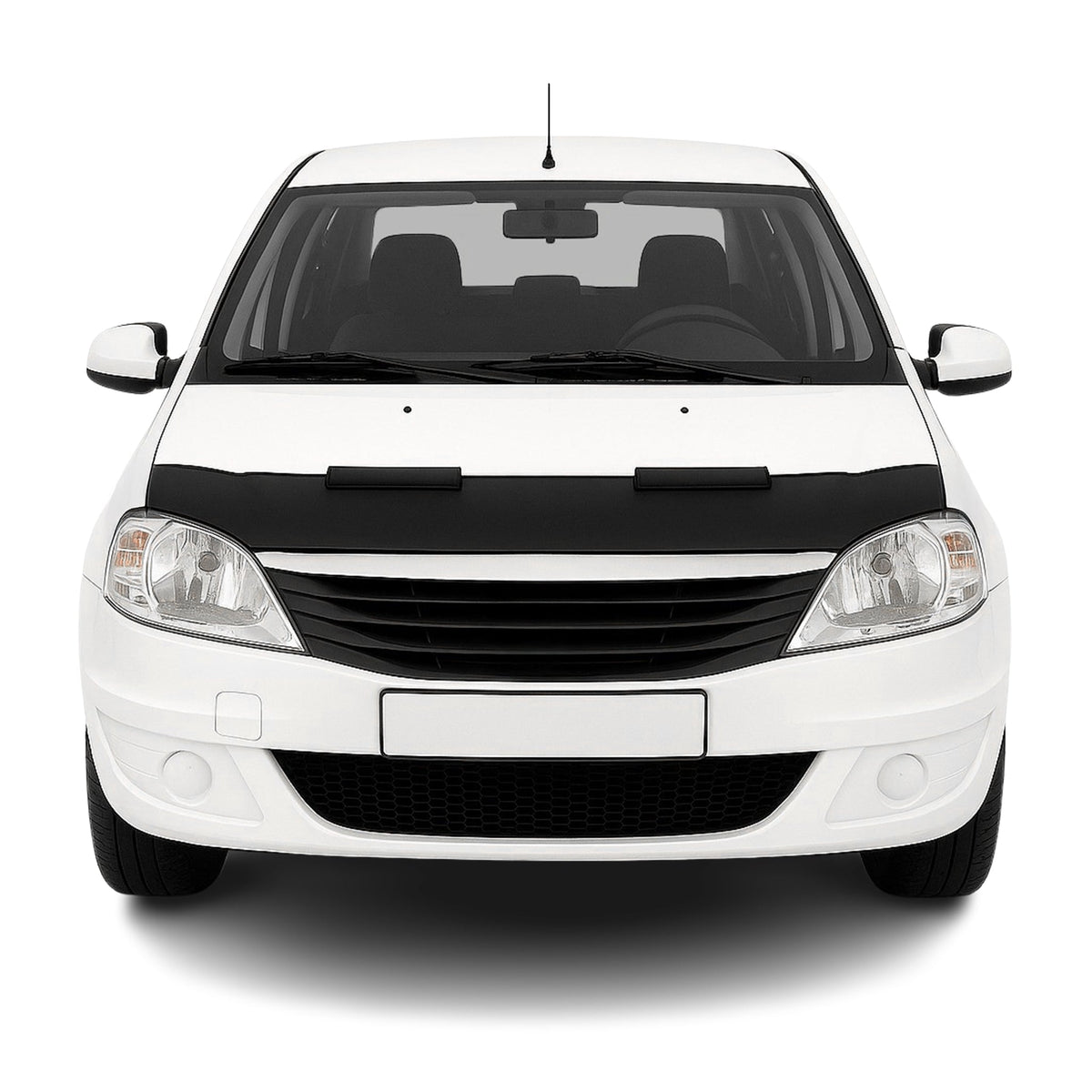 Haubenbra Steinschlagschutz Bonnet Bra für Dacia Logan/MCV/Express 2004-12 Halb