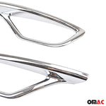 Reflektor Blenden Reflektorleiste für Toyota RAV4 2018-2020 Chrom ABS 2x