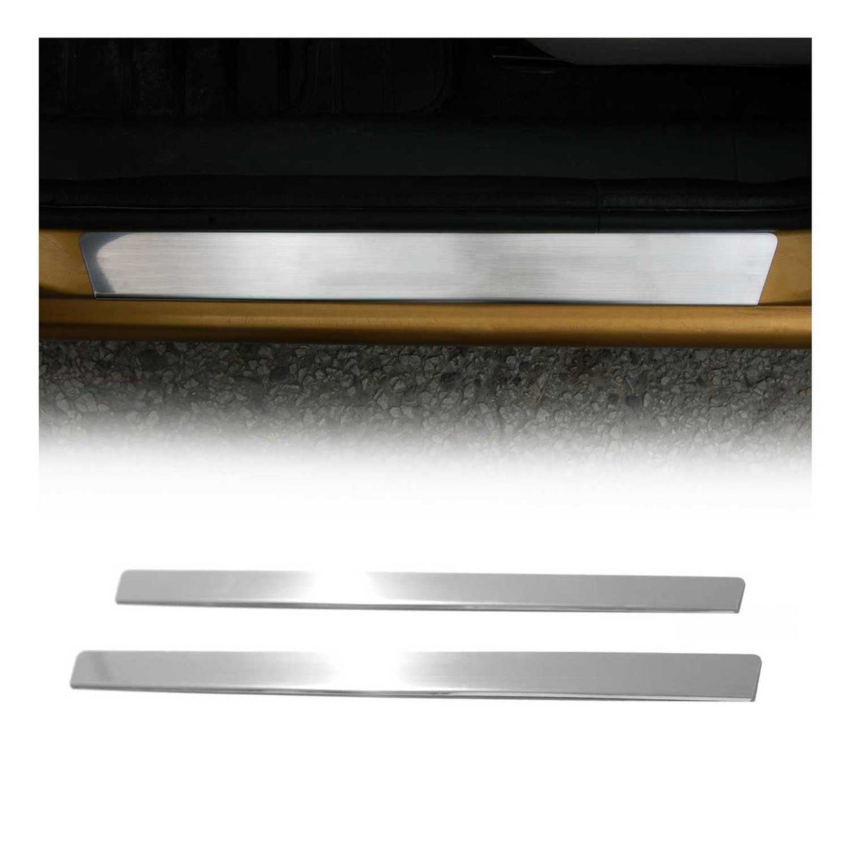 Einstiegsleisten Türschweller für Citroen DS3 2013-2026 Edelstahl Chrom 2tlg