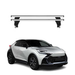 Menabo Dachträger Grundträger für Toyota C-HR mk2 2024-2026 Alu Grau 2tlg