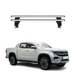 Menabo Dachträger Grundträger für VW Amarok mk2 2023-2026 Alu Grau 2tlg