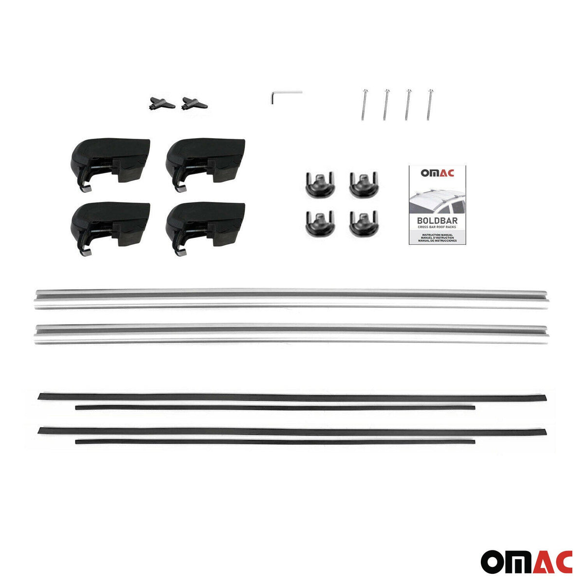 Dachträger Grundtäger für Audi Q4 e-tron 2021-2026 75kg Aluminium Silber 2 tlg