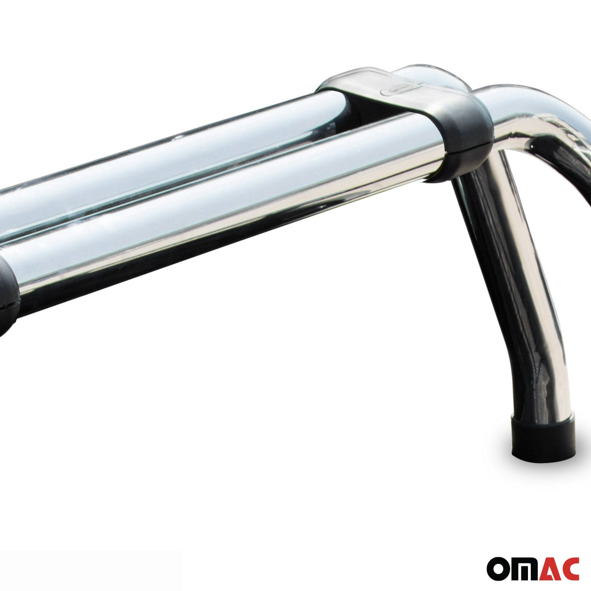 Überrollbügel Rollbar für Mitsubishi L200 2015-2026 Gefärbten Stahl Ø76 Silber
