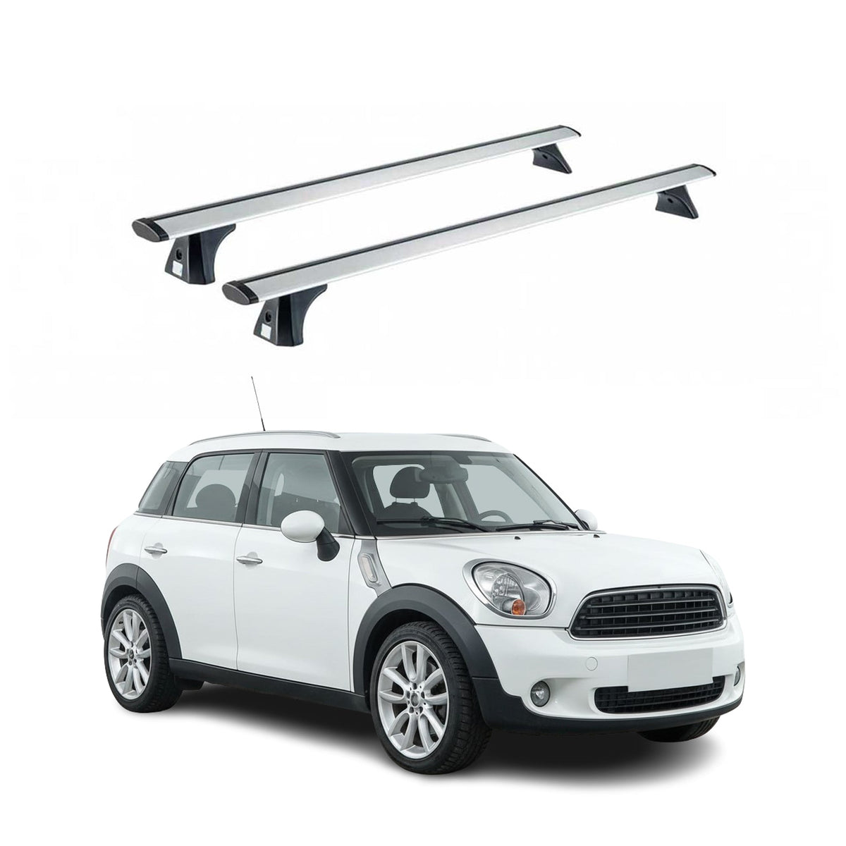 Dachträger für Mini Countryman R60 2010-2017 & Clubman F54 2015-2024 Alu Silber