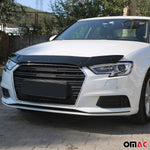 Motorhaube Deflektor für Audi A3 8V 2012-2020 Steinschlagschutz ABS Schwarz