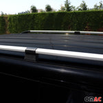 Dachreling Dachgepäckträger für Renault Kangoo 2008-2021 L2 Alu Grau