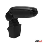 Mittelarmlehne Armlehne Mittelkonsole für Ford Focus 2011-2014 PU-Leder Schwarz